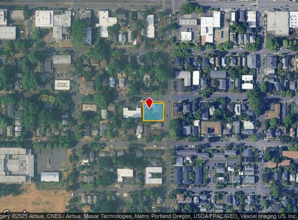 1926 Se Ash St, Portland, OR Parcel Map