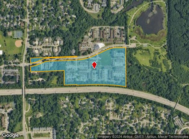  3202 Chelsea Cir, Ann Arbor, MI Parcel Map