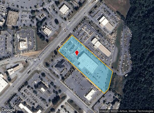 539 E Main St, Cartersville, GA Parcel Map