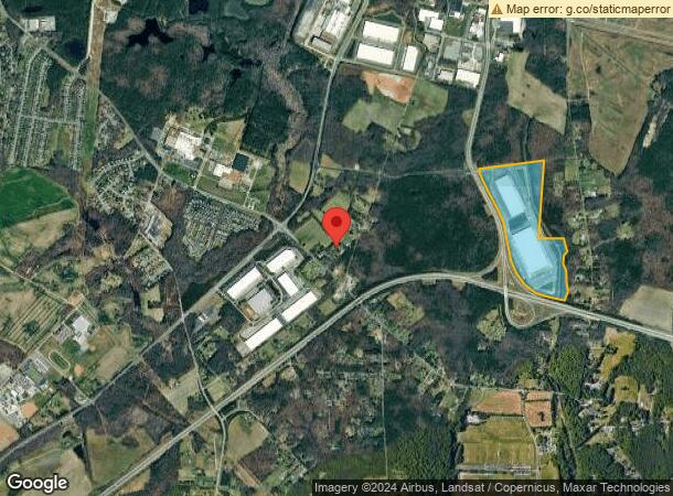  953 S Airport Dr, Henrico, VA Parcel Map