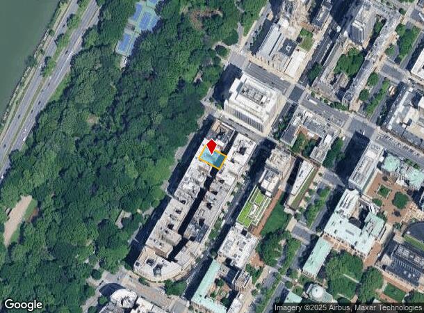  464 Riverside Dr, New York, NY Parcel Map