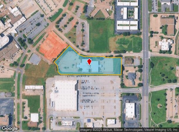 600 National Ave, Oklahoma City, OK Parcel Map