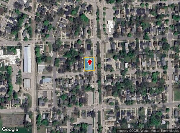  841 Slayton Ave, Grand Haven, MI Parcel Map