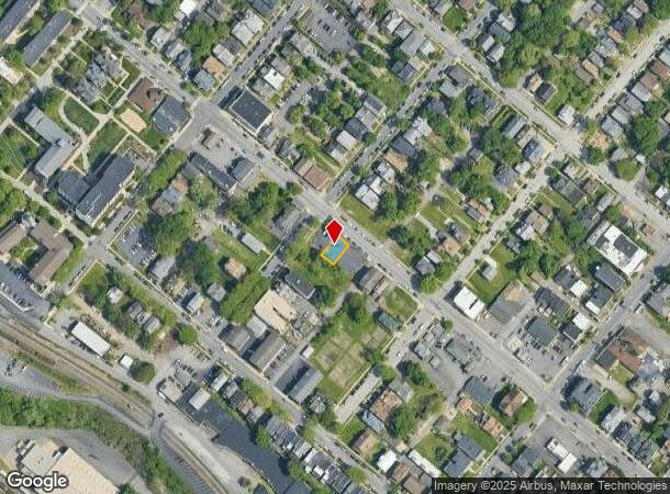  1306 Mulberry St, Scranton, PA Parcel Map