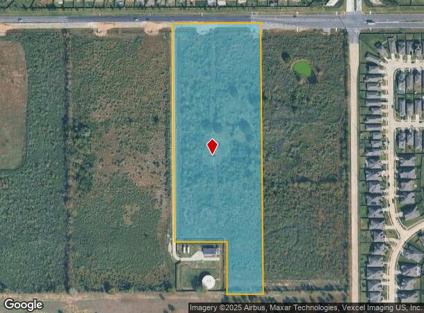 23625 Clay Rd, Katy, TX Parcel Map