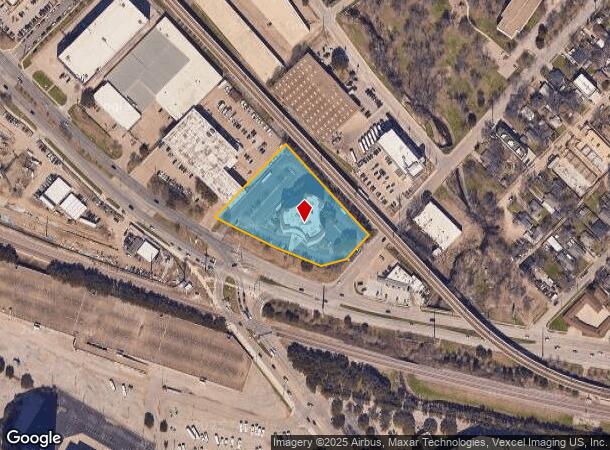  4500 Harry Hines Blvd, Dallas, TX Parcel Map