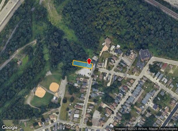  200 Fingal St, Pittsburgh, PA Parcel Map