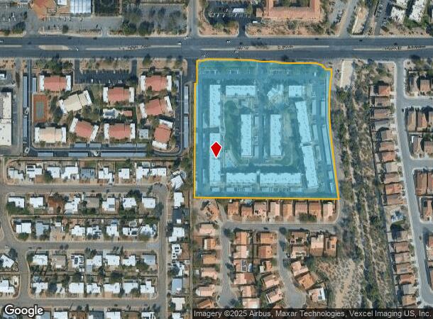 8110 E Speedway Blvd, Tucson, AZ Parcel Map
