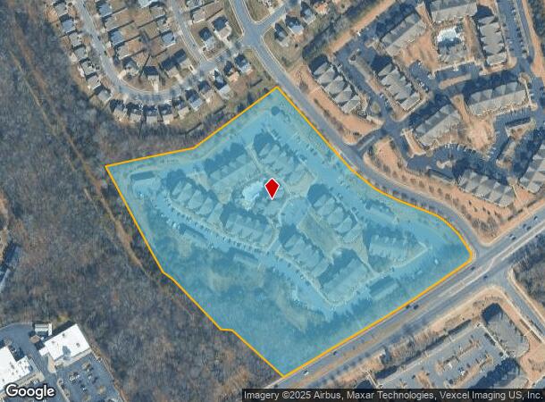 12620 S Toscana Way, Charlotte, NC Parcel Map
