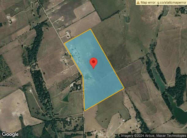  7168 Ensign Rd, Ennis, TX Parcel Map