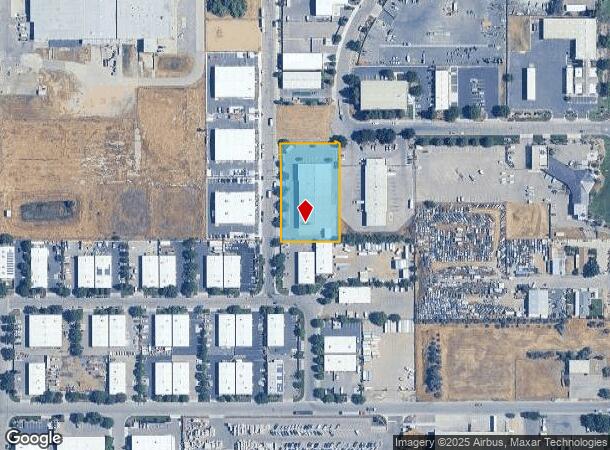  1104 N Nevada St, Visalia, CA Parcel Map