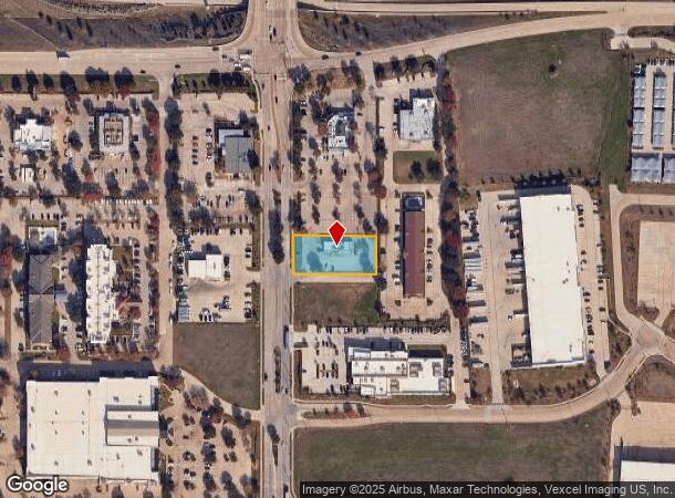  1801 S Main St, Fort Worth, TX Parcel Map