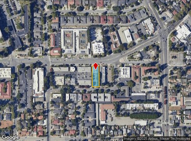  2034 Forest Ave, San Jose, CA Parcel Map