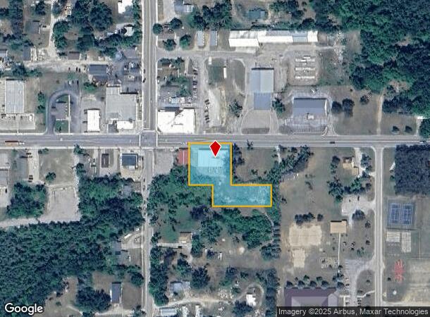 2020 E Miller Rd, Fairview, MI Parcel Map