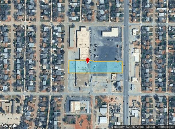  1250 N Mockingbird Ln, Abilene, TX Parcel Map
