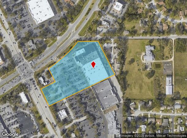  3813 S Nova Rd, Port Orange, FL Parcel Map