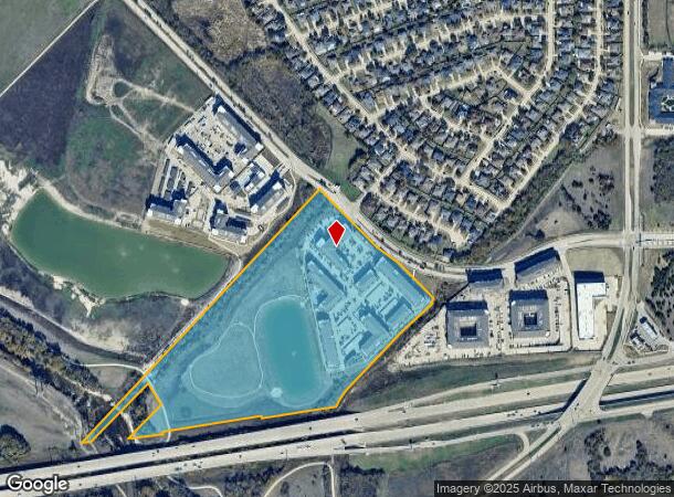 4201 Bunker Hill Rd, Sachse, TX Parcel Map