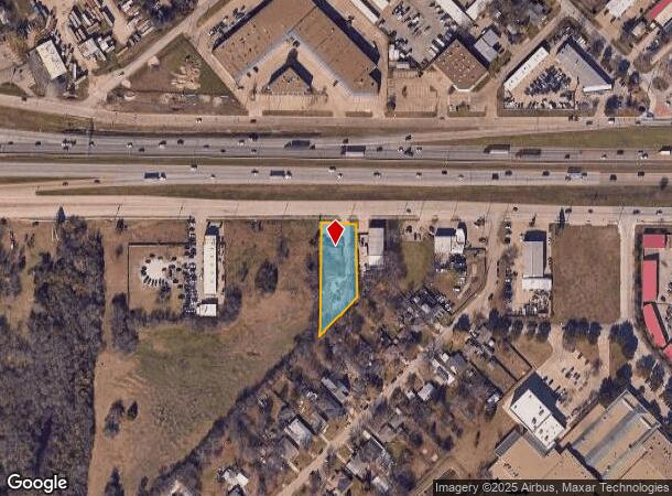  1402 Us Highway 80 E, Mesquite, TX Parcel Map
