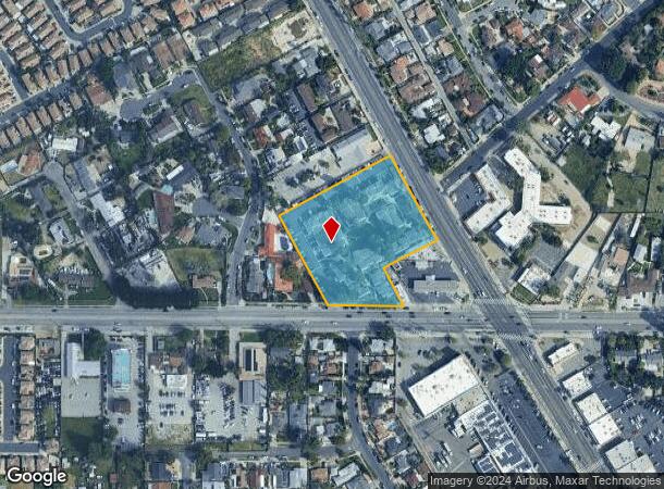  14201 Nordhoff St, Panorama City, CA Parcel Map