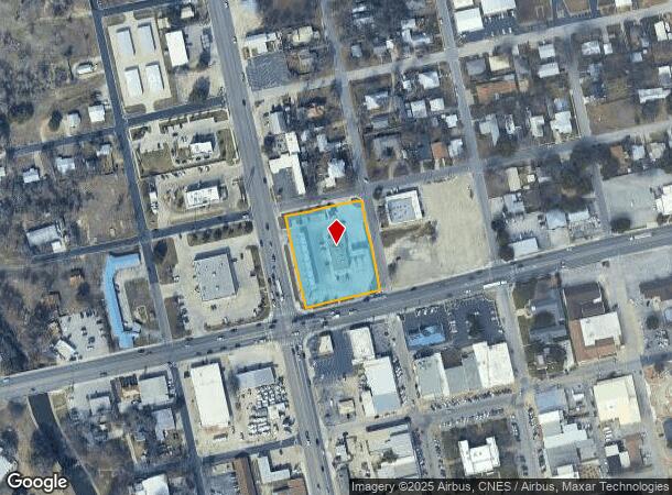 101 N Water St, Burnet, TX Parcel Map