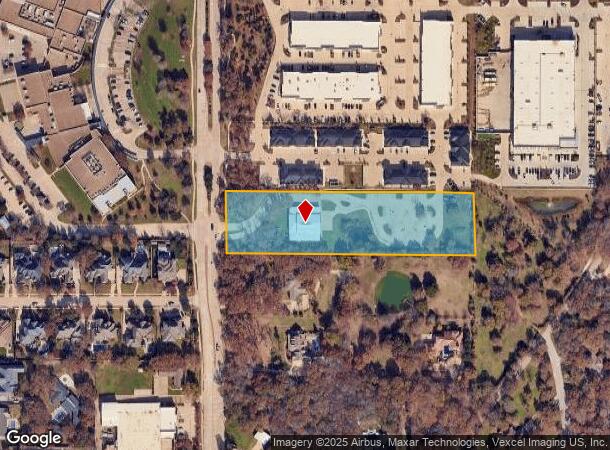 595 S Kimball Ave, Southlake, TX Parcel Map
