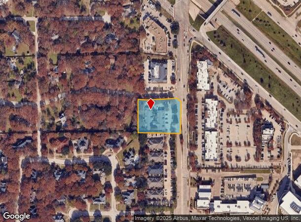 700 N Carroll Ave, Southlake, TX Parcel Map