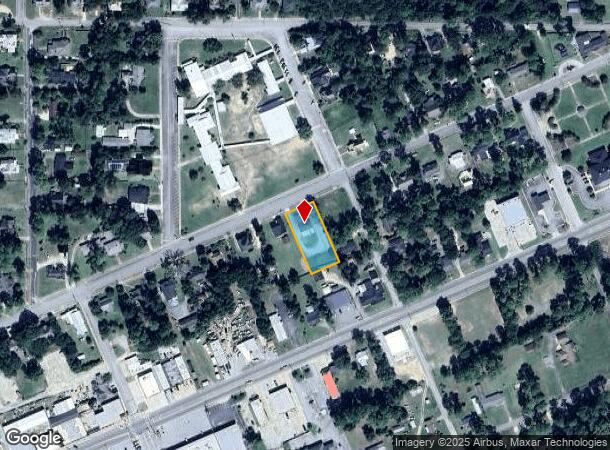 372 E College Ave, Ashburn, GA Parcel Map