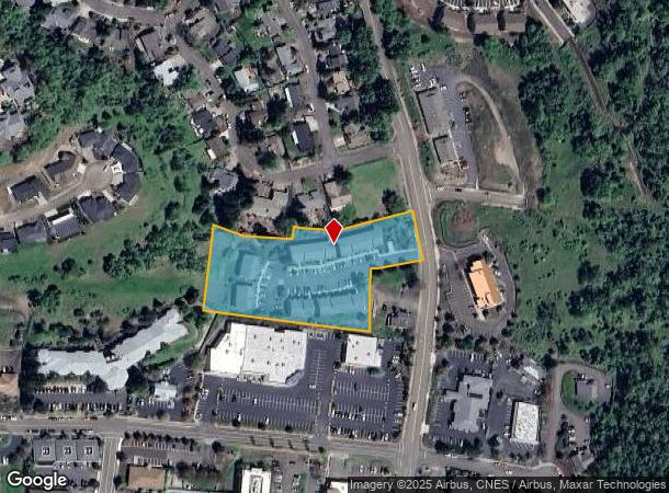  2549 Nw Kline St, Roseburg, OR Parcel Map