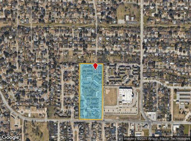  6525 Glenview Dr, North Richland Hills, TX Parcel Map