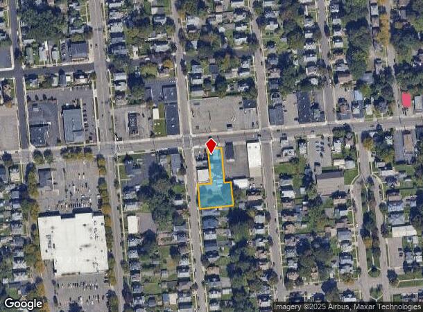  184 Robinson St, Binghamton, NY Parcel Map