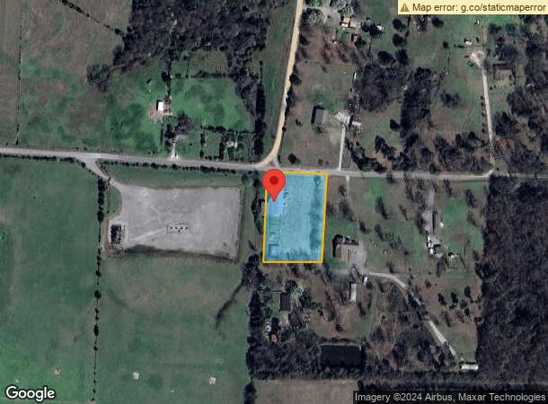  100 Hankins Ln, Pleasant Plains, AR Parcel Map