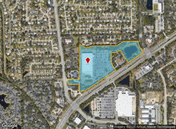  1551 Dunlawton Ave, Port Orange, FL Parcel Map