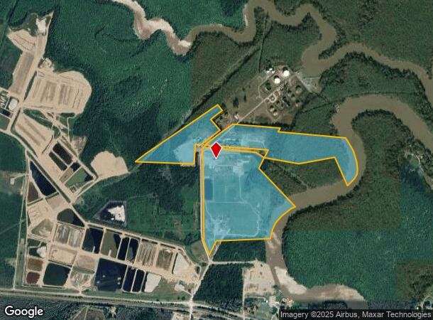 11107 Campbell Wells Rd, Jennings, LA Parcel Map