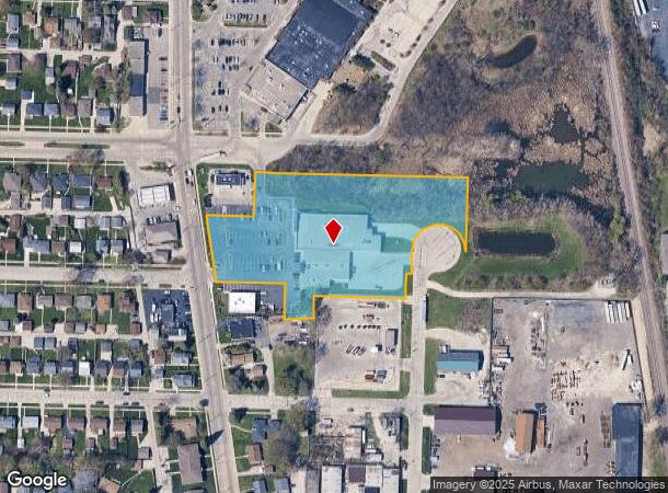  3105 S Chicago Ave, South Milwaukee, WI Parcel Map