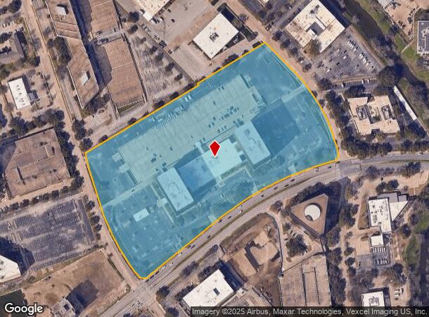  1341 W Mockingbird Ln, Dallas, TX Parcel Map