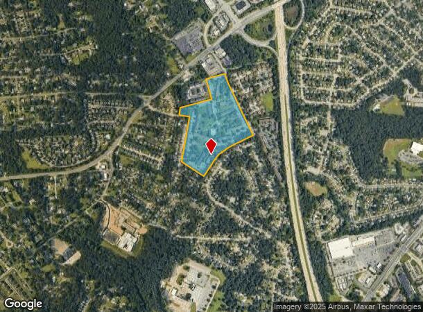  7820 Parke West Dr, Glen Burnie, MD Parcel Map