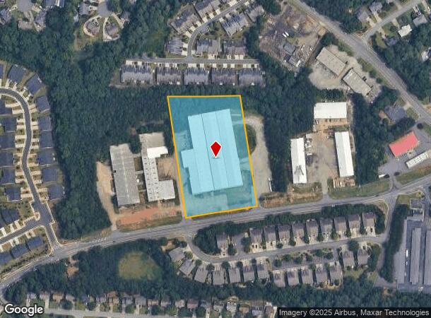 2650 Hickory Grove Rd Nw, Acworth, GA Parcel Map