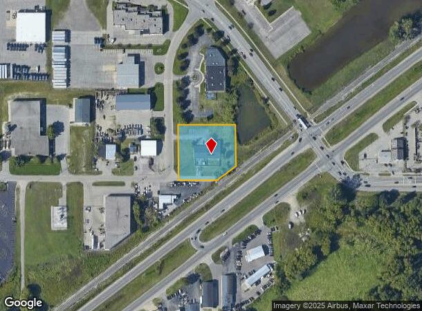 6418 Center Industrial Dr, Jenison, MI Parcel Map