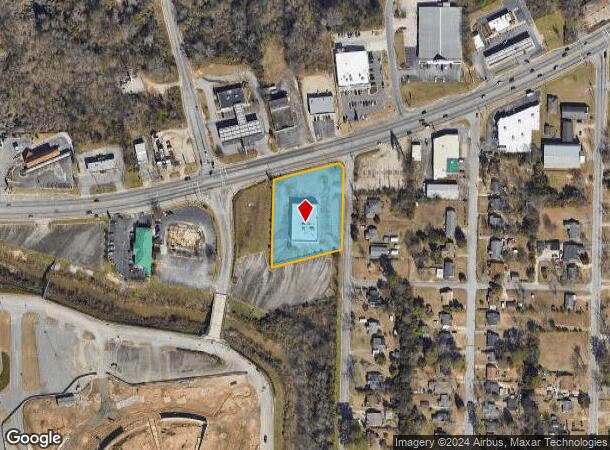  3374 Mercer University Dr, Macon, GA Parcel Map