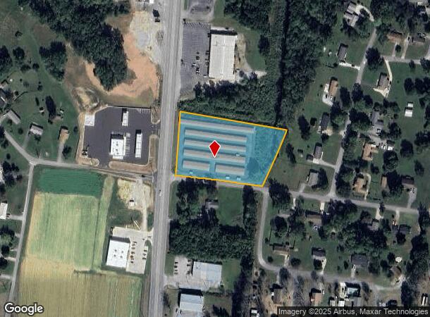 2 Simmons Rd, Fayetteville, TN Parcel Map