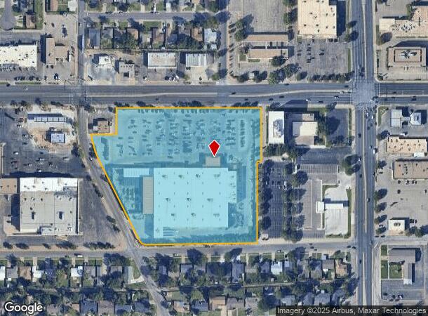  2615 50Th St, Lubbock, TX Parcel Map