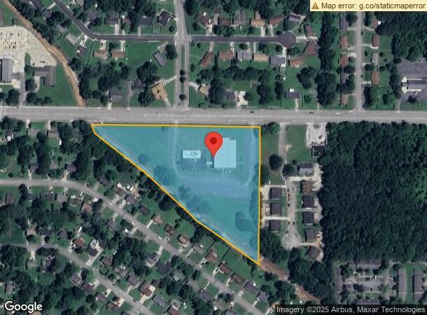  2721 Winchester Rd Nw, Huntsville, AL Parcel Map