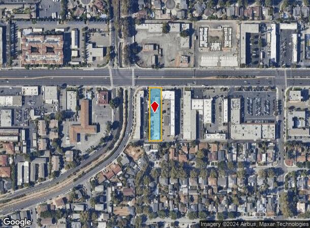  3160 El Camino Real, Santa Clara, CA Parcel Map