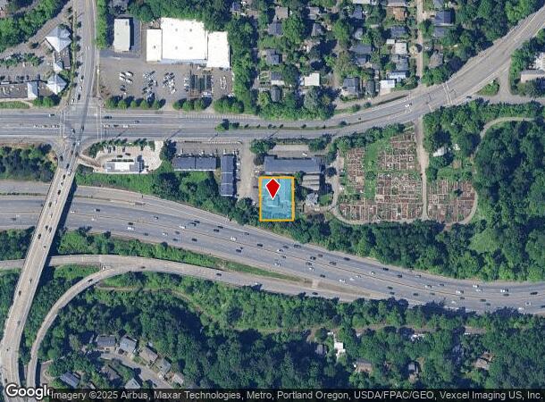 7436 Sw 5Th Ave, Portland, OR Parcel Map