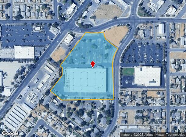 25 W Polk St, Coalinga, CA Parcel Map