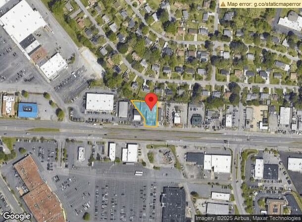  6000 E Virginia Beach Blvd, Norfolk, VA Parcel Map