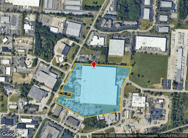 860 Taylor Rd, Columbus, OH Parcel Map