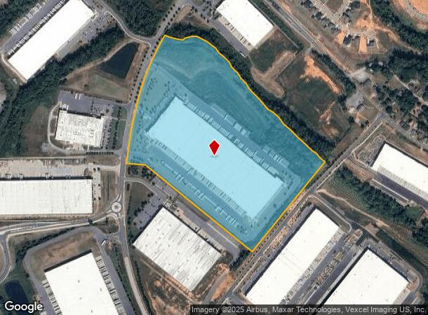 845 Paragon Way, Rock Hill, SC Parcel Map
