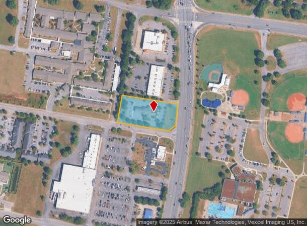  2415 Memorial Blvd, Murfreesboro, TN Parcel Map