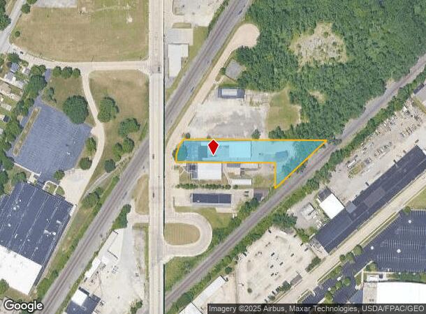 678 Front St, Berea, OH Parcel Map